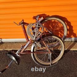 RARE vintage Luxus Jaguar Folding Bicycle Bike German Germany