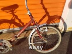 RARE vintage Luxus Jaguar Folding Bicycle Bike German Germany