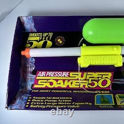 READ Super Soaker 50 by Larami Vintage 1990 Rare Brand New In Box 9929-0