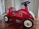 RETIRED Vintage Model 8 METAL Radio Flyer Little Red Roadster Toy Ride On Car