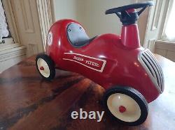 RETIRED Vintage Model 8 METAL Radio Flyer Little Red Roadster Toy Ride On Car