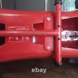 Radio Flyer Fire Engine No. 9 Ride 0n Metal Toy Truck Vintage Model 909