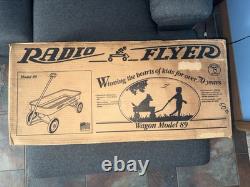 Radio Flyer Wagon Model 89 Sealed New Vintage