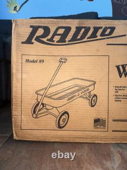 Radio Flyer Wagon Model 89 Sealed New Vintage