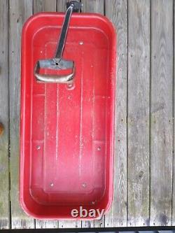 Radio Jet Wagon Vintage Rare Full Size 34 Red and white 1950s/1960s