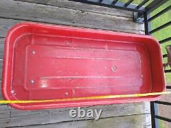 Radio Jet Wagon Vintage Rare Full Size 34 Red and white 1950s/1960s