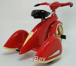 Rare 1930s Tricycle Pedal Car Vintage Show Red Classic Precision Midget Model