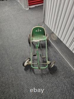 Rare 1960s Murray TOT ROD Green Pedal Car As Is Collectible Classic Toy Vintage