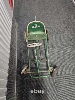 Rare 1960s Murray TOT ROD Green Pedal Car As Is Collectible Classic Toy Vintage