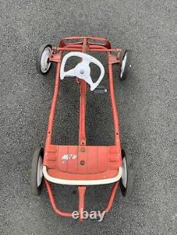 Rare 1960s Murray TOT ROD Red Pedal Car Collectible Classic Toy Vintage