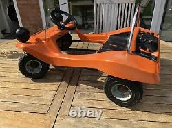 Rare 70s Vintage Raleigh SAND PIPER Pedal Car / Go Kart. One Peddler From New