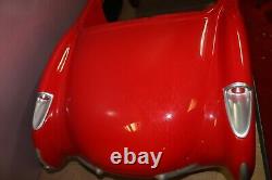 Rare Large 52 Vintage 1956 Eska Chevrolet Corvette Dealer Display Non Pedal Car