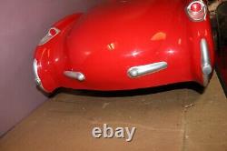 Rare Large 52 Vintage 1956 Eska Chevrolet Corvette Dealer Display Non Pedal Car