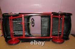 Rare Large 52 Vintage 1956 Eska Chevrolet Corvette Dealer Display Non Pedal Car