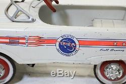 Rare Nasa Murray Flat Face Vintage Pedal Car