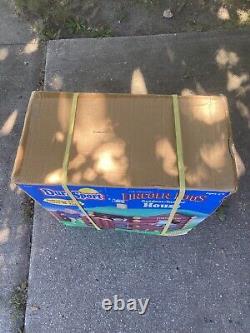 Rare New In Box Vintage 1997 DuraSport Hasbro Inflatable Vinyl Lincoln Log Cabin