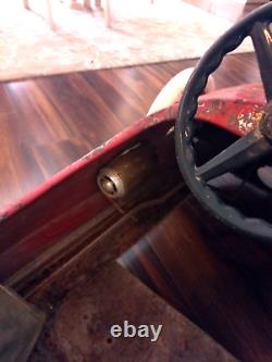 Rare Original Vintage 50's Ferrari Tipo 500 F2 Racer Pedal Car