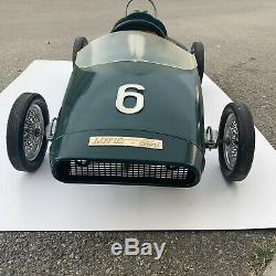 Rare Vintage 1960s Lotus Powered By Ford Pedal Car By Pines Amazing Survivor
