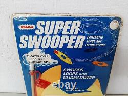 Rare Vintage 1969 Wham-O Super Swooper Flying Saucer Mint On Card Sealed UPBIN1