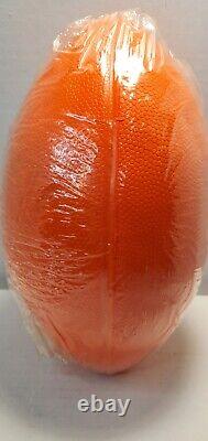 Rare Vintage 1970s Factory Sealed Parker Brothers Nerf Football Squeezer Orange