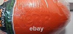 Rare Vintage 1970s Factory Sealed Parker Brothers Nerf Football Squeezer Orange