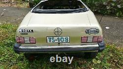 Rare Vintage 1980s Mercedes Benz 650 JS Electric Pedal Car Metal Body Exc Cond