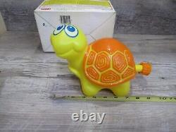 Rare Vintage 1981 Wham-O Teddy Turtle Kids Sprinkler Toy With Box