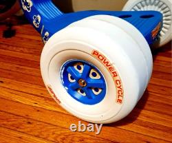 Rare Vintage 1982 Smurf Power Cycle Big Wheel 3 Wheel Coleco 80's Toys Figure