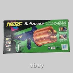 Rare Vintage 1994 NERF Ballzooka Toy Gun Dart Ball Blaster New NIB