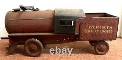 Rare Vintage Estate Barn Fresh 20th Century Limited Ride On 23 Toy Train