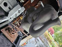 Rare Vintage Gametime Cast Aluminum Elephant Spring Ride with Spring And Base
