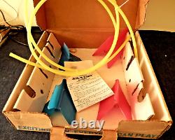 Rare Vintage Hasbro Javelin Darts Box & Plastic parts & Instructions