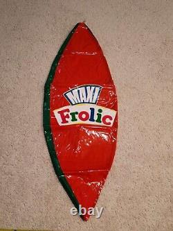 Rare Vintage Inflatable Maxi Frolic Jumbo Beach Ball 42