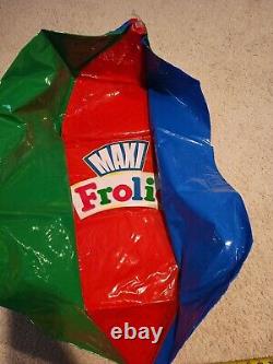 Rare Vintage Inflatable Maxi Frolic Jumbo Beach Ball 42