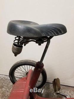 Rare Vintage Junior Toy Corp. Pre-1950 Chain Driven Tricycle