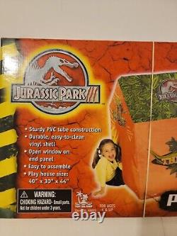 Rare Vintage Jurassic Park III PVC Playhouse Play House New Open Box VTG