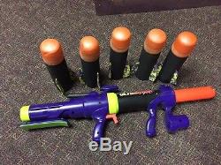 Rare! Vintage Nerf Ultimator Bazooka with 5 Missiles