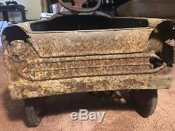 Rare Vintage Original Murray Tee Bird Pressed Steel Pedal Car