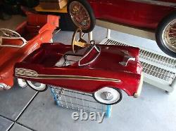 Rare Vintage Pedal Car Studebaker Jet Hawk Steel All Original Paint & Parts Nice