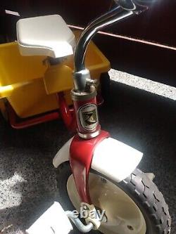 Rare Vintage Road Master Dump Truck Kids Tricycle