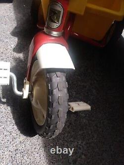 Rare Vintage Road Master Dump Truck Kids Tricycle