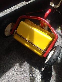 Rare Vintage Road Master Dump Truck Kids Tricycle