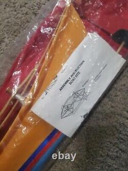 Rare Vtg Rainbow Rider Kites Handmade Boat Kite USA SEE