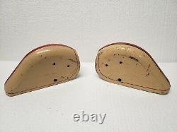 Rare pair of Vintage American National Fenders for Tricycle or Pedal Car