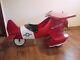 Red Vintage Pedal Plane modeled after a real bi-plane, this Red Vintage Pedal