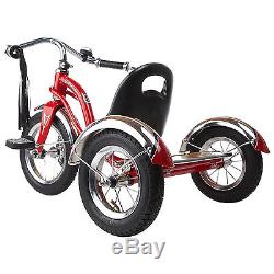 Retro Classic Tricycle Schwinn Roadster 12 Kids Trike Vintage Bicycle Bike Toy