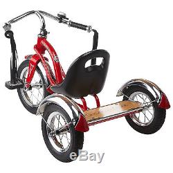 Retro Classic Tricycle Schwinn Roadster 12 Kids Trike Vintage Bicycle Bike Toy