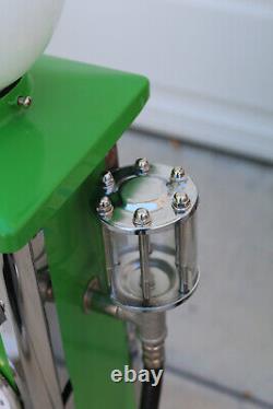 Retro Scale Replica Sinclair Dino Gas Pump w Clock and Lamp Morgan Cycle 23101