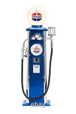 Retro Scale Replica Standard Oil Gas Pump with Clock and Lamp Morgan Cycle 23103