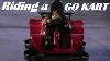 Riding A Go Kart For The 2nd Time Outdoor Go Kart For Young Kids